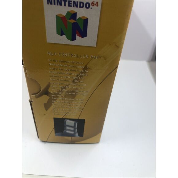 Nintendo 64 Original Black Controller BOX ONLY N64. NO CONTROLLER. - Picture 15 of 16